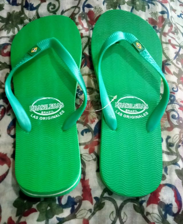 Chanclas Brasileras 39/40 Verdes