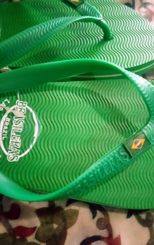 Chanclas Brasileras 39/40 Verdes