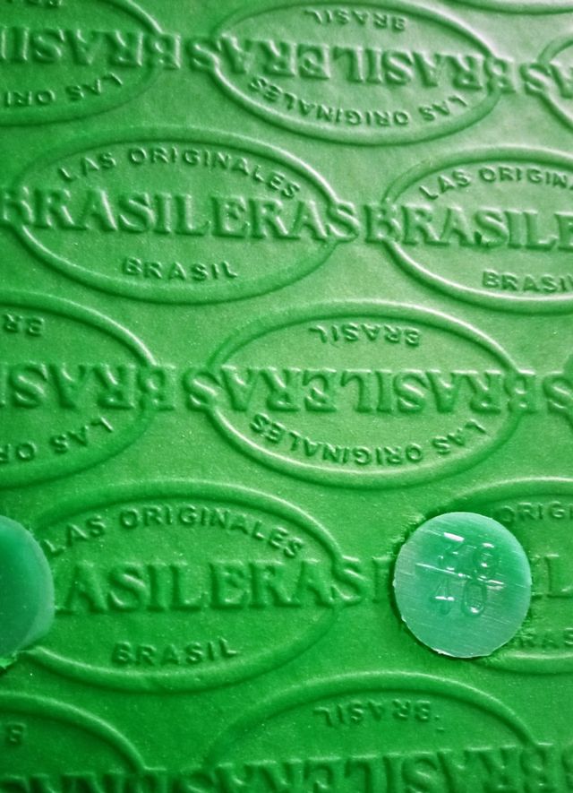 Chanclas Brasileras 39/40 Verdes