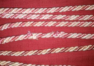 4 cordones sujetacortinas vintage