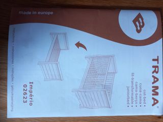 Cuna ,cama modelo Trama Imperio