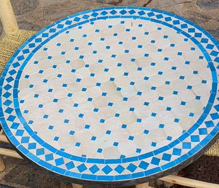 mesa de mosaico  para exterior