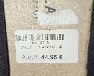 Alpargatas bicolor de lentejuelas