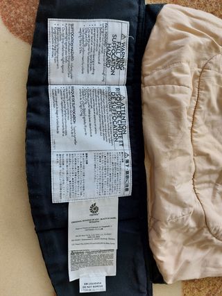 Mochila porta bebés ergobaby 100% algodon