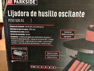 Lijador de husillo oscilante