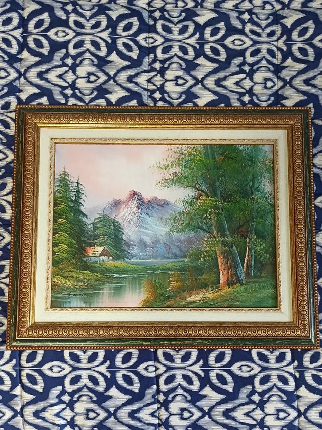 Cuadro óleo sobre lienzo paisaje - K. ComLen