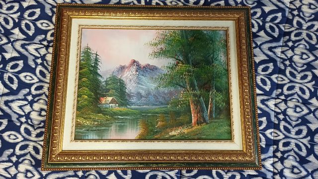 Cuadro óleo sobre lienzo paisaje - K. ComLen