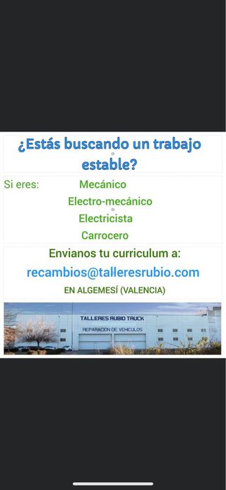 Se busca electromecanico