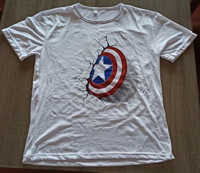 camiseta capitán américa 