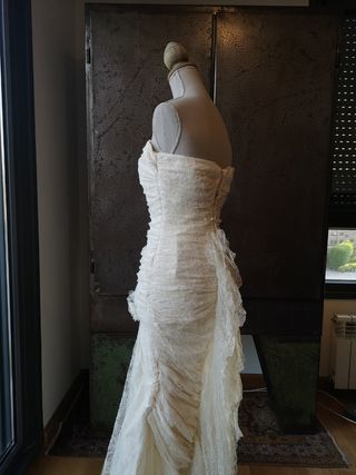 Vestido novia Rosa Clará