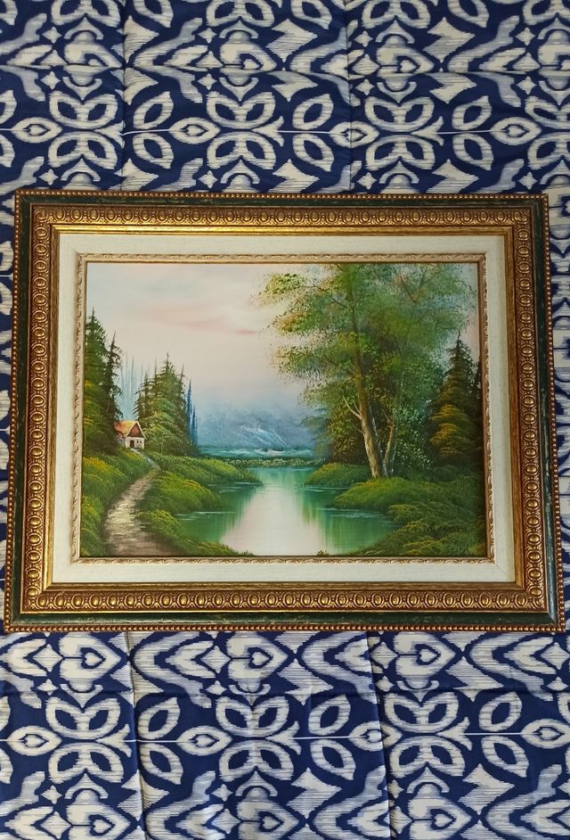 Cuadro óleo sobre lienzo paisaje - K. ComLen