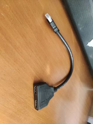 Puerto doble de hdmi