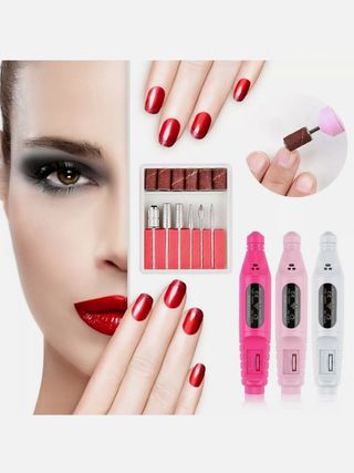 Broca manicure portátil