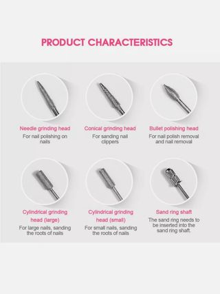 Broca manicure portátil