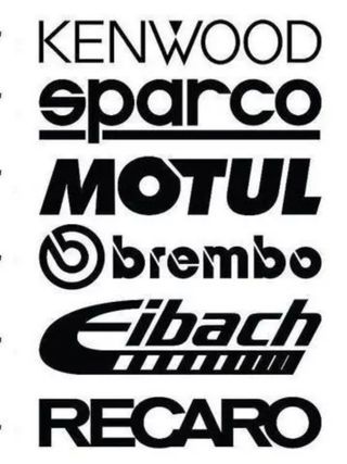 Autocolantes vinil Variados