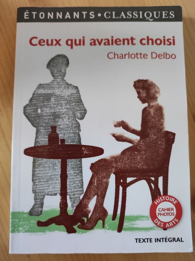 Ceux qui avaient choisi Charlotte Delbo