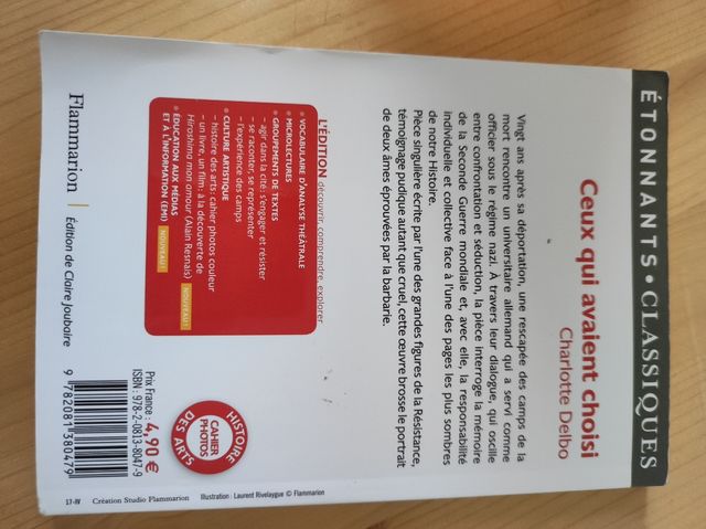 Ceux qui avaient choisi Charlotte Delbo