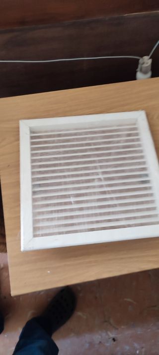 rejilla de aluminio 
