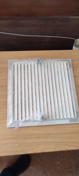 rejilla de aluminio 