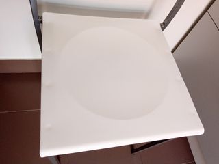 1 Silla Refez, Metal y PVC, 77x43x46,5 cm