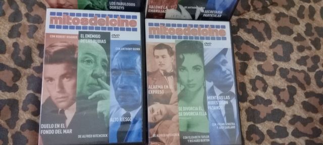 4 DVD PELICULAS colección Mitos del cine