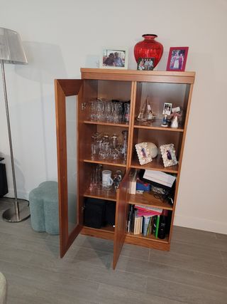 Mueble pino por modulos salón