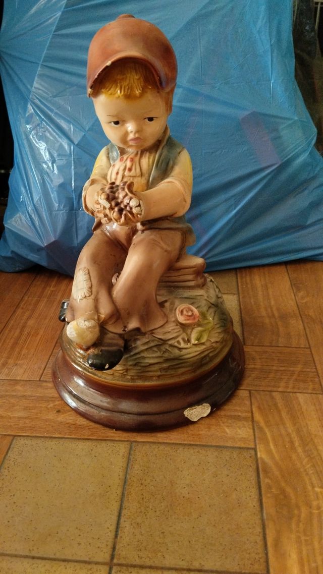 Figura vintage años 60 de cerámica.