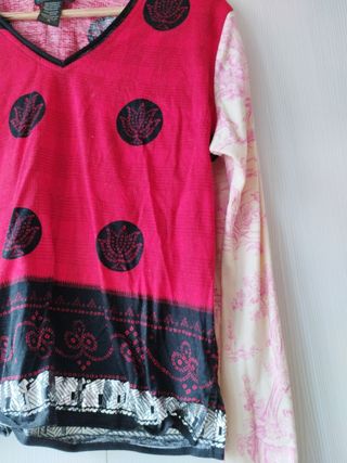 Camiseta mujer Custo Barcelona algodón Talla 4