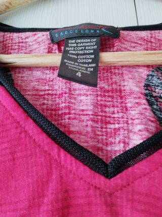 Camiseta mujer Custo Barcelona algodón Talla 4