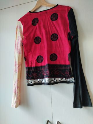 Camiseta mujer Custo Barcelona algodón Talla 4