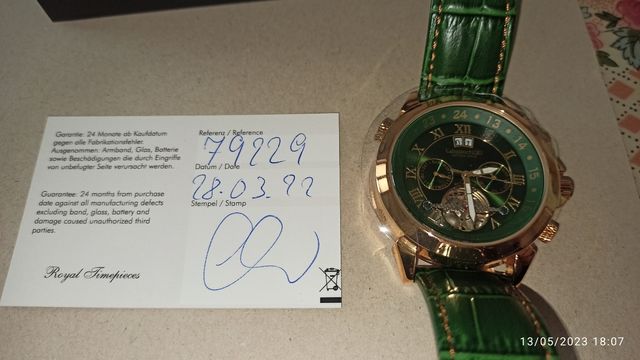 Calvaneo 1583 Astonia Luxury Britannic Gold 107923