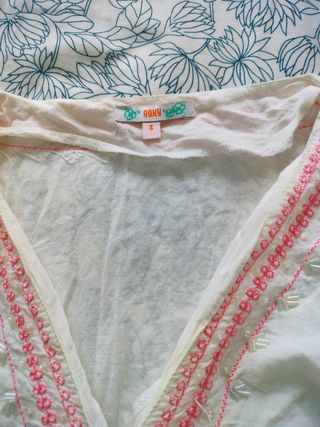 Vestido de algodón de Roxi.