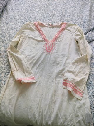 Vestido de algodón de Roxi.