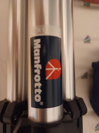 Tripode fotografia MANFROTTO 055A + rotula 141 RC