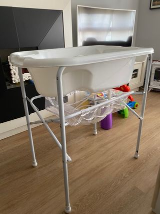 Bañera bebé con soporte para suelo