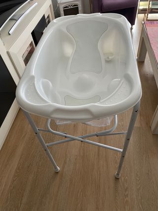 Bañera bebé con soporte para suelo