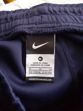 pantalón nike azul marino