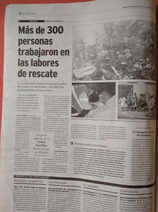 DIARIO PALENTINO 2-05-2007 EXPLOSIÓN GASPAR ARROYO