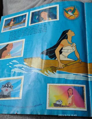 Album de colección en cromos.