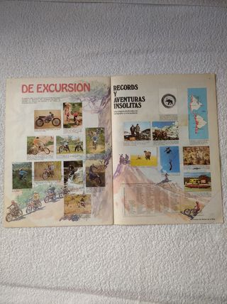 ALBUM BIMBO COMPLETO "EL MUNDO DE LAS MOTOS" 1975