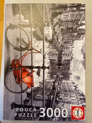 Puzzle 3000 pieza bicicleta en Amsterdam