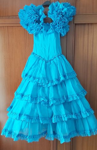 Traje flamenca ó faralaes