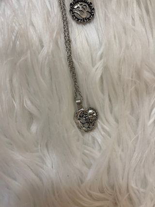 Collar cadena boho bohemio yoga ohm sol luna 3x1