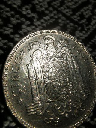 moneda de 1949, 5 pesetas 