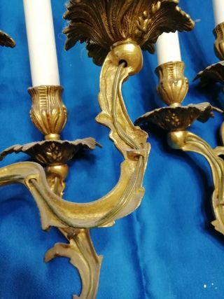 Lámparas tipo candelabro