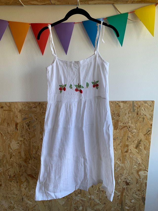 Vestido de tirantes vintage