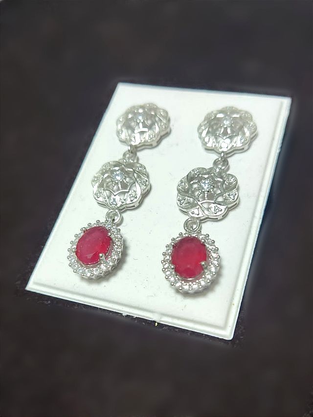 Pendientes largos PLATA