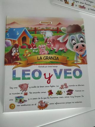 2 LIBROS DE LEO Y VEO MAS OTRO GRATIS