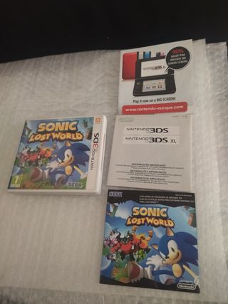 Sonic Lost World Nintendo 3 DS 