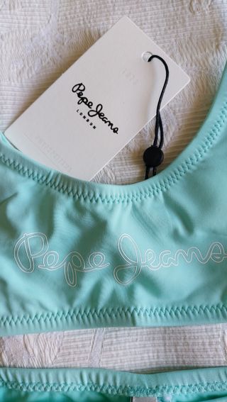 costume da bagno pepe jeans bambina 104 cm 4 anni